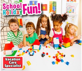 Vacation Care offer for April - BEARS & BLOCKS